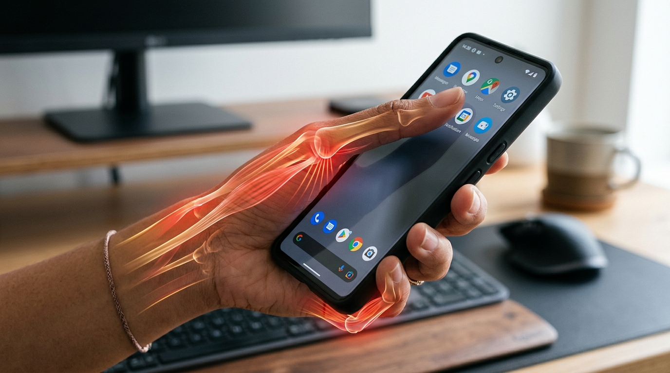 Akıllı Telefon Başparmak Torku ve Smartphone Pinky